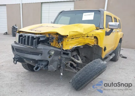 2007 Hummer H3 Suv z USA, uszkodzony, nr VIN 5GTDN13E878150376